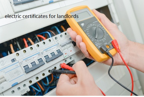electric certificates for landlords