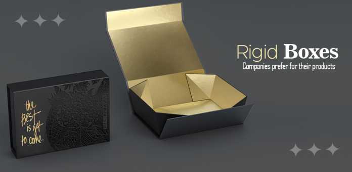 Why do companies prefer rigid boxes for their products