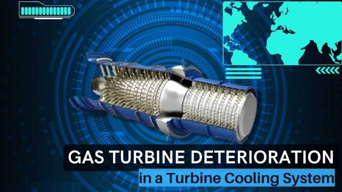 Gas Turbine Deterioration in a Turbine Cooling System