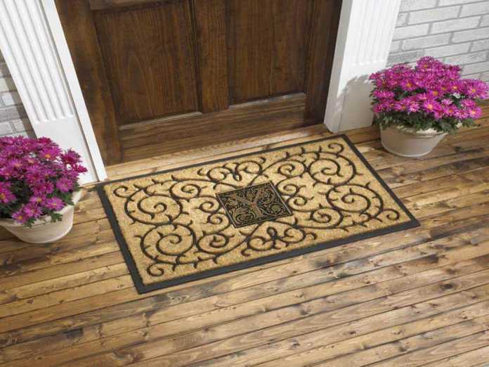 custom doormats at entry