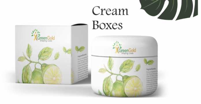 cream boxes