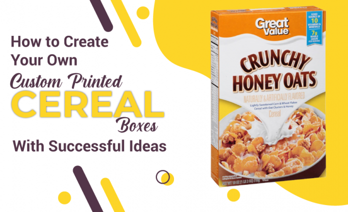 custom cereal boxes