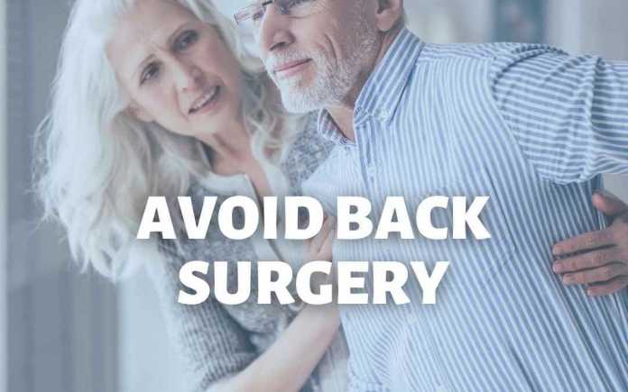 why back surgery should be avoided