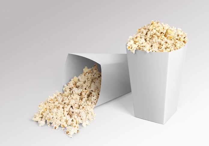 Printed Popcorn Bags