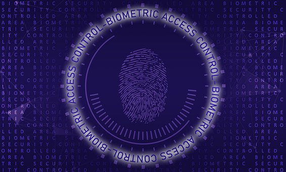 Biometric thumb scanner