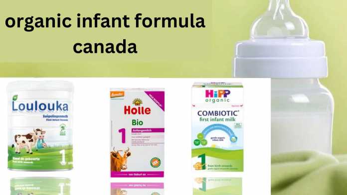 organic infant formula canada