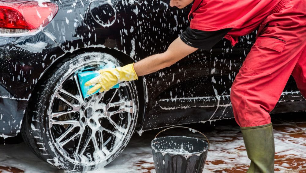 Wash your car in a moderate climate
