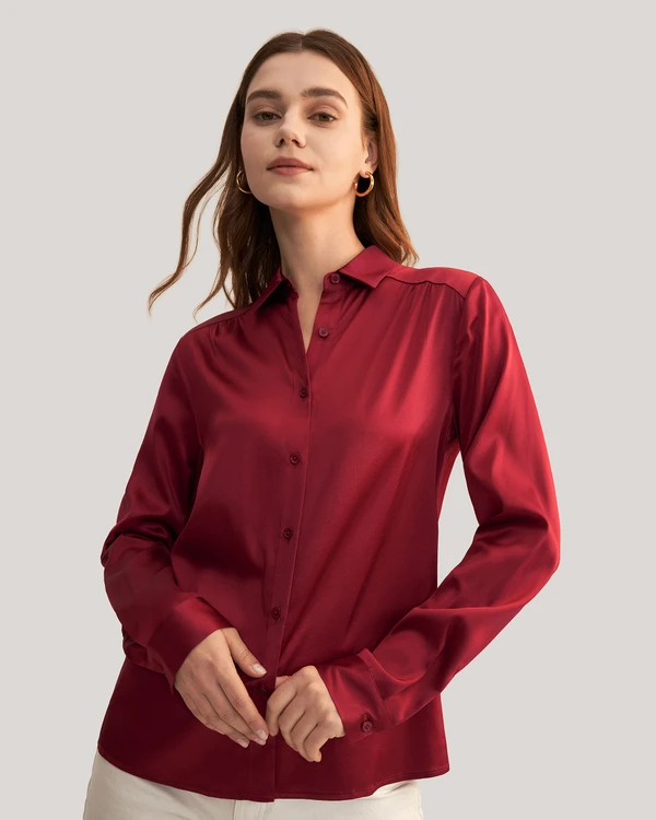 silk shirt for women