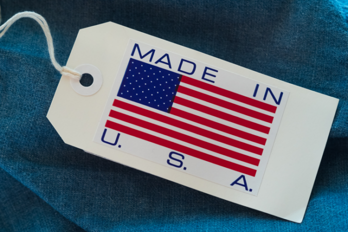 Made in USA Tag