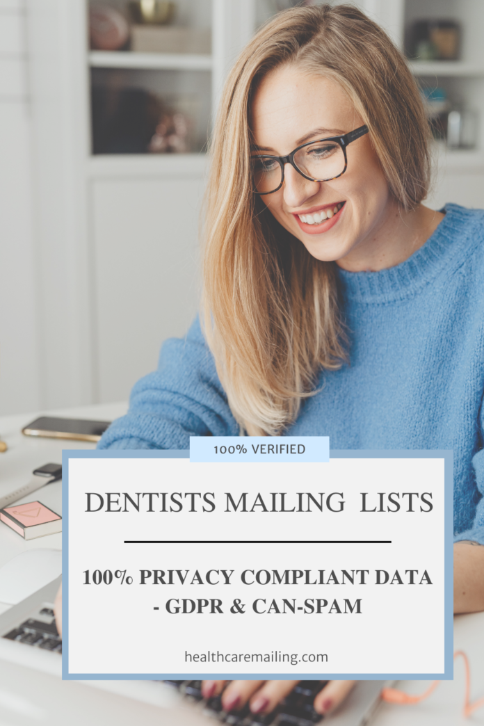 Dentists mailing lists