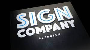 Sign company Aberdeen