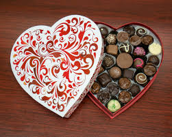 custom chocolate heart boxes