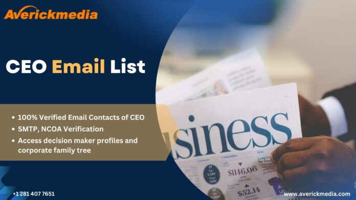 CEO email list image