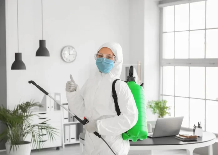 Professional office disinfection services in uae