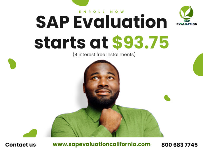 Substance Abuse Evaluation California