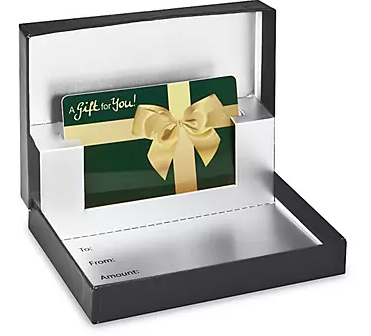 gift cards box