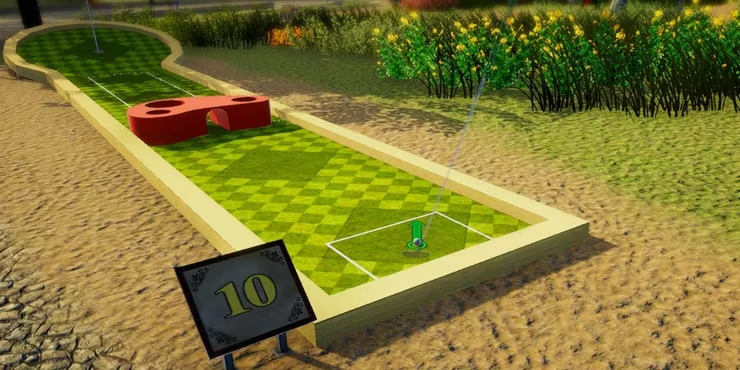 3D Minigolf