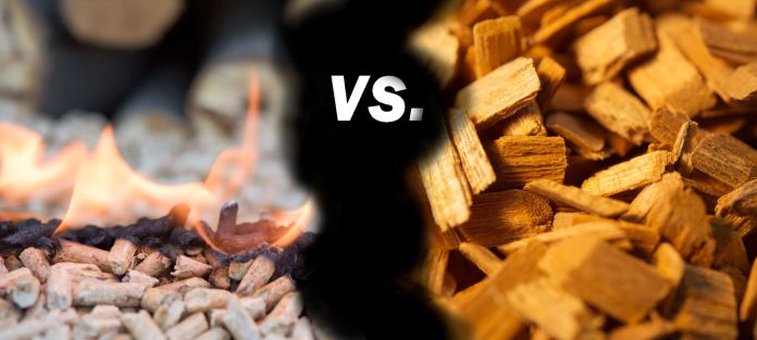Wood Pellets vs. Wood Chips