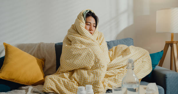 Cotton waffle blankets