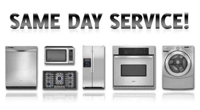 Same-day quick appliance services