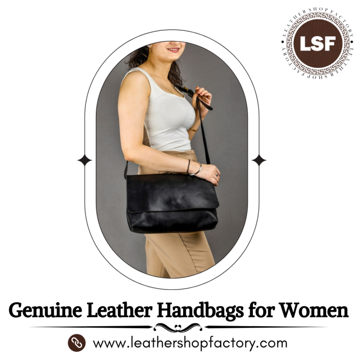 Genuine Leather Handbags for Women