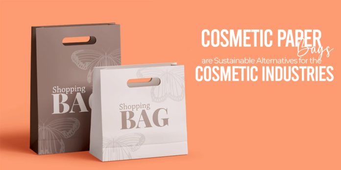 Cosmetic paper bags