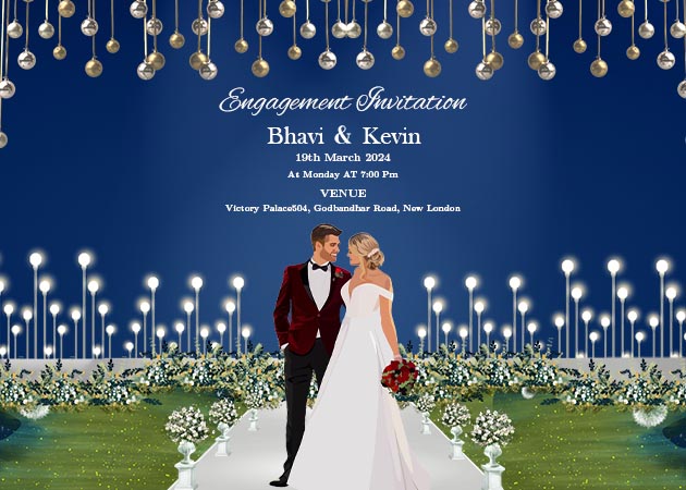 Engagement Invitation Card