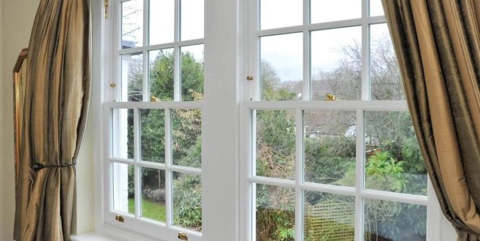 Wooden Sash Window Decorations