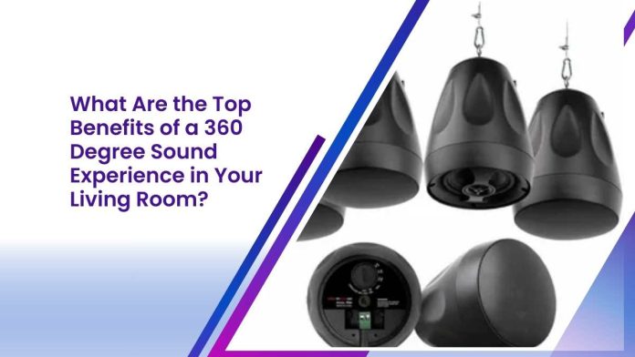 360 degree pendant loudspeaker