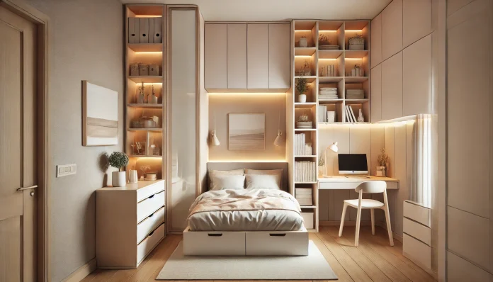 Design Small Bedroom with Functional Furniture