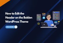 How to Edit the Header on the Bolden WordPress Theme