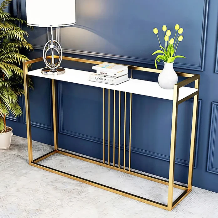 modern console table