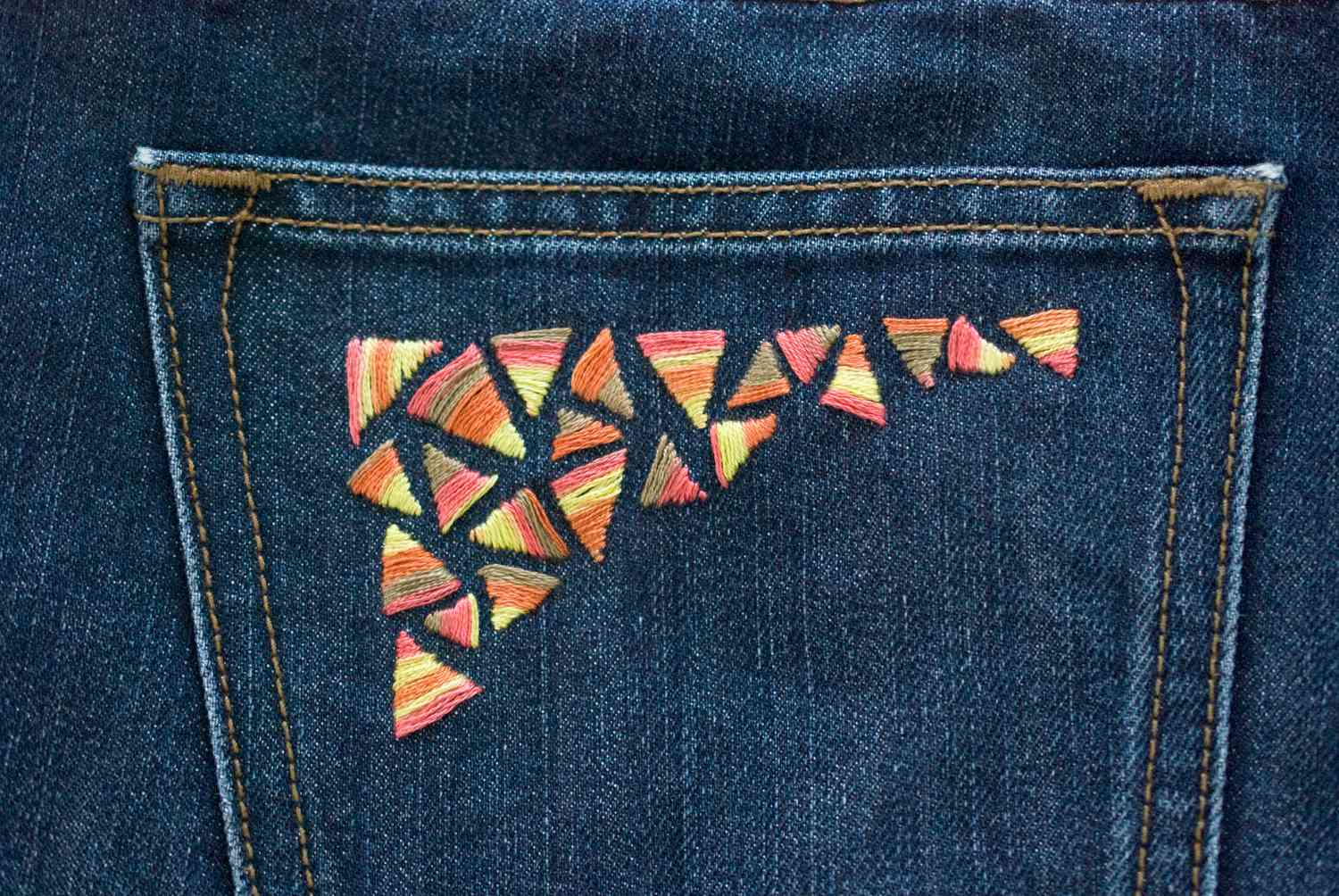 Denim Cord Embroidery