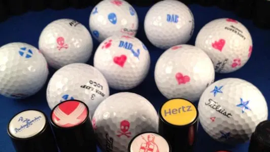 Custom Golf Ball Stamp