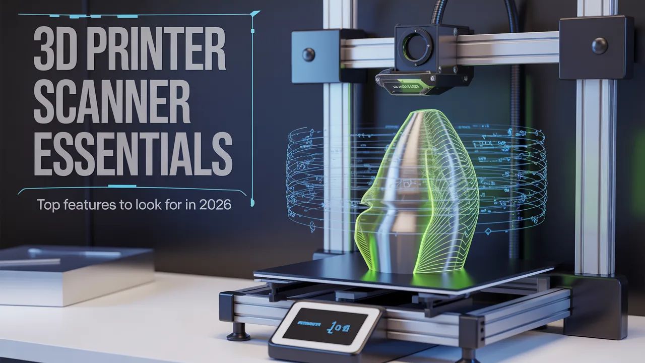 3D Printer Scanner Essentials: Top Features to Look For in 2026